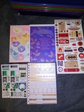 Stationary And Stickers Bundle